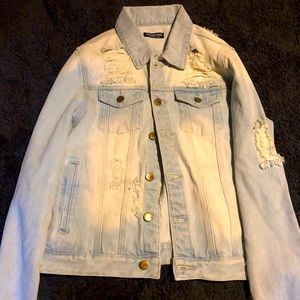 Ripped Denim Jacket
